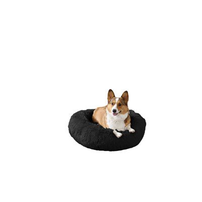 Artrice Shaggy Doughnut Pet Bed