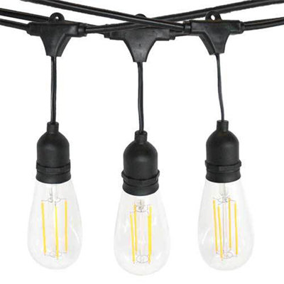 Aceves Outdoor 24 - Bulb 48'' Plug-in String Light