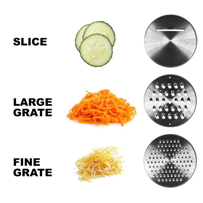 10-Piece Stainless Steel Mixing Bowl Set with Red Lids
