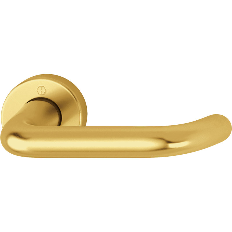 Amalric Pasage Right Hand Door Handle, Aluminium Gold