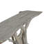 Console en bois massif 46,5 po Selene