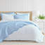 Ensemble de courtepointe réversible bleu Martha Martha Olivia-123207459-123207457