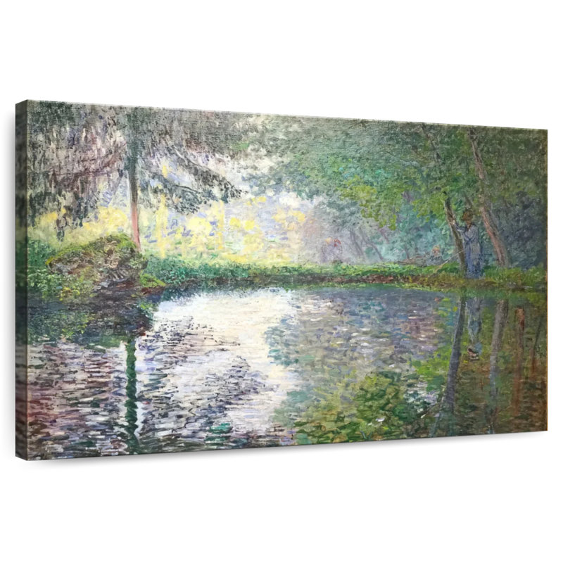 Alvord The Lake At Montgeron, 8" H x 12" W