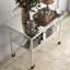 Extendable Metal Dining Table