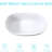 47'' X 25.6'' Freestanding Solid Surface Stone Resin Soaking Bathtub