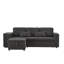 L-shaped Convertible Sofa Bed With Storage Chaise-1239057192
