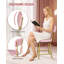 Dressing Table Chair with White Legs, Vanity Chair Stool with Soft Padding, Makeup Dressing Table Stool for Bedroom, Living Room-692234993