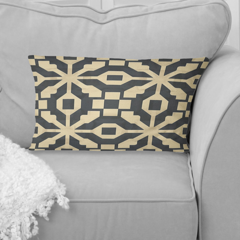Coussin Beige Modern Maze II - Modern