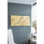 S / 2 23,8 x 1,6 x 23,8 po, décoration murale pour le salon, la salle à manger, le bureau, la chambre à coucher, 1 s / Ctn