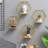 Daegyn 2 Piece Hexagon Floating Shelf