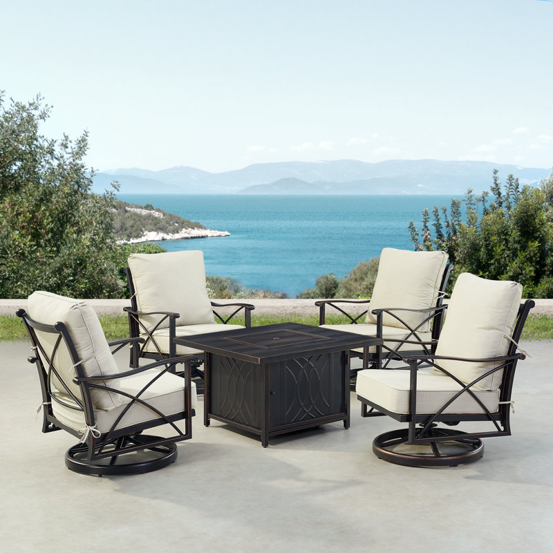Olti Outdoor 6 - Piece Conversation Set