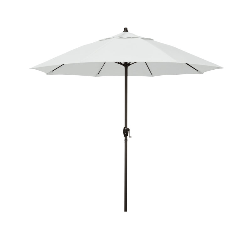Parasol de marché 7,5 pi Tyshawn, Blanc - oléfine