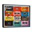 Popart Cassette Tapes II, reproduction d'art sur toile encadrée-2131890366-2131890364