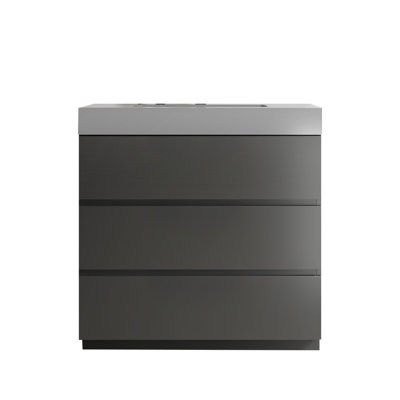 Gebhart 36.00 In. W X 18.10 In. D X 37.00 In. H Freestanding Bath Vanity With Top