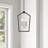 4 - Light Dimmable Lantern Geometric Chandelier-929379893