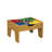 2-in-1 Wooden Activity Table with Board, Train Set and 195 Bricks-15425799