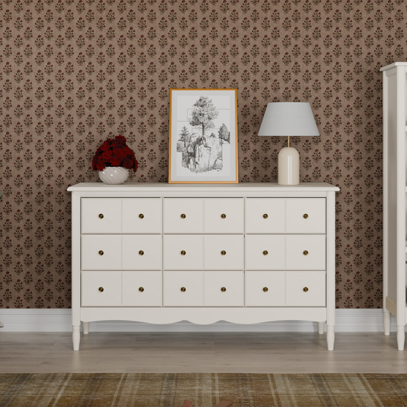 Liberty 9-Drawer Assembled Dresser, Warm White