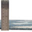 Tapis bleu marine en polypropylène tissé à la machine 4 pi 1 po Caladoc-890817452
