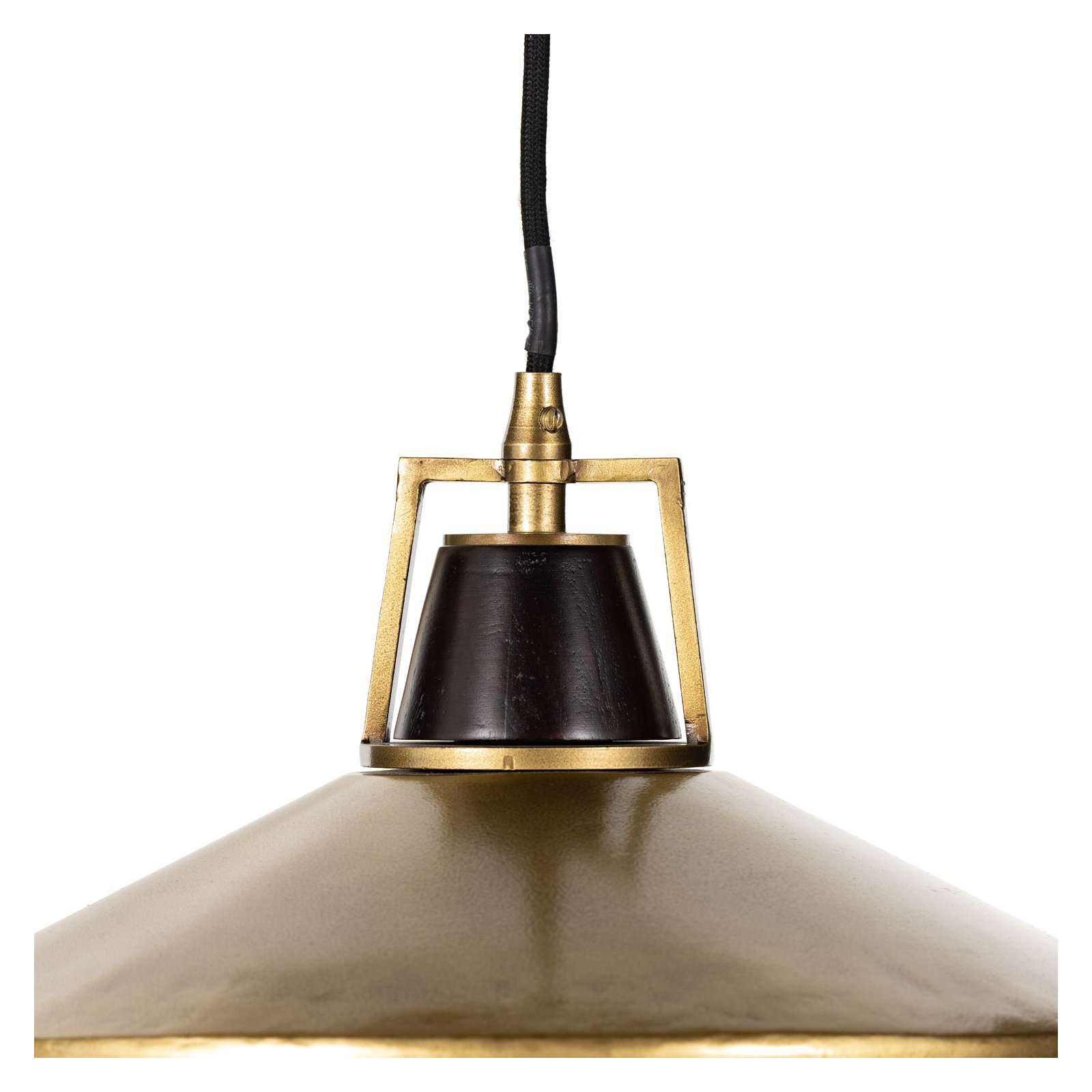 Single Light Metal Pendant