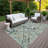 Machine Washable Indoor/Outdoor Jozwiak ACN2389 Abstract Rug-389350758