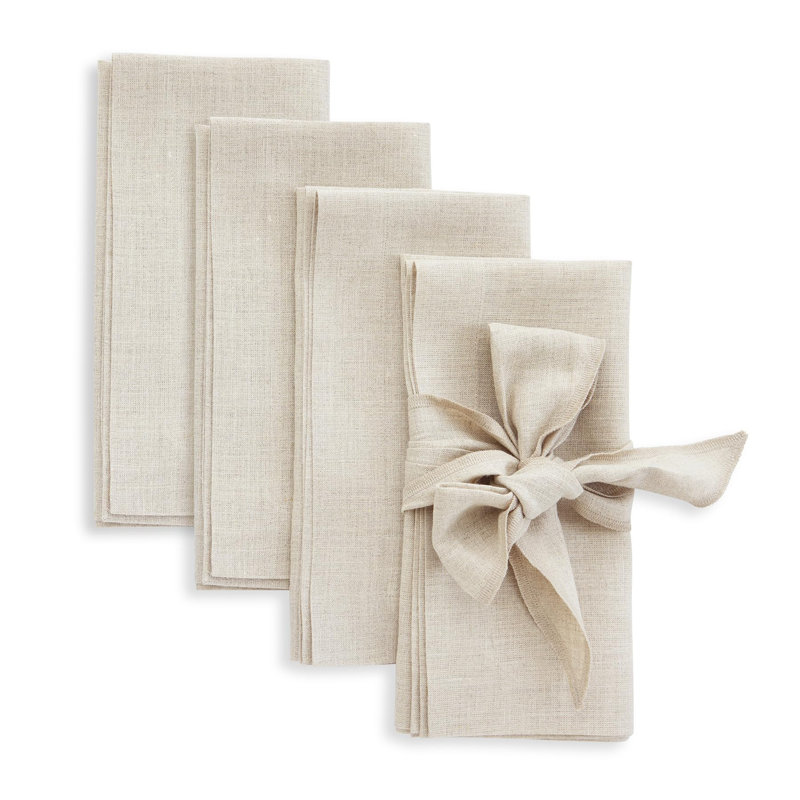 Audrey -Dinner Napkins, Red