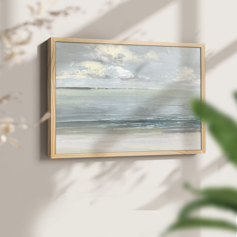 Serene Sound -Framed Print - Restickable, H 8 po x l 10 po, Naturel