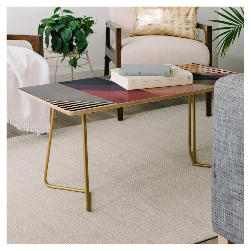 Table basse à géométrie bloquante 9