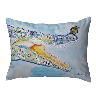  Coussin lombaire intérieur / extérieur Croc and Butterfly