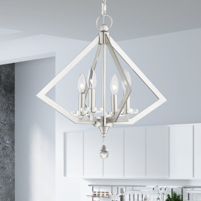 Djanae 4 - Light Dimmable Geometric Chandelier