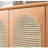 Multi-functional solid wood storage sideboard-147350053