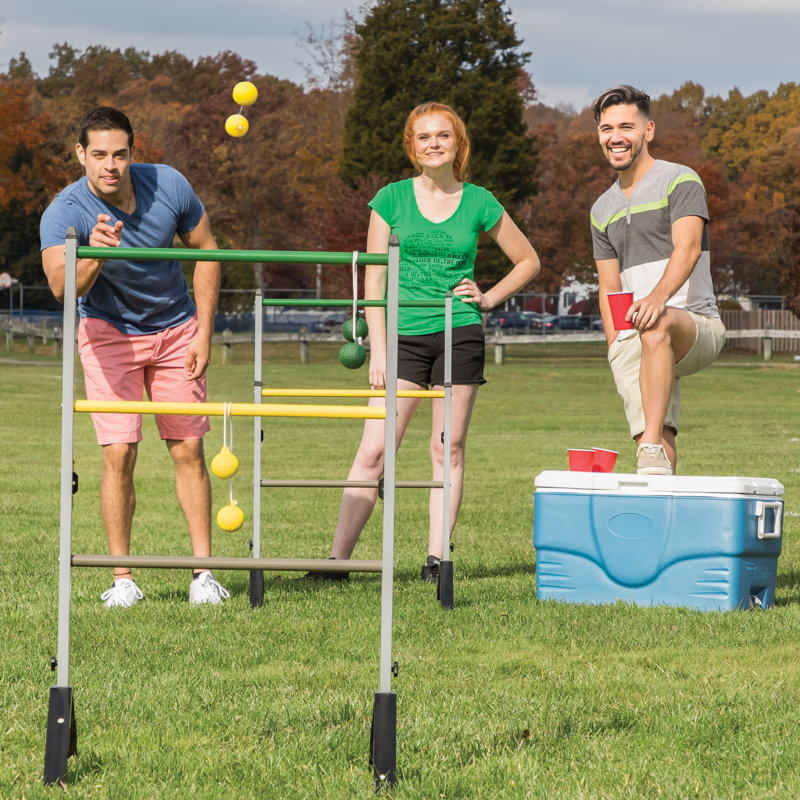 Eastpoint Sports Go! Jeu de boules de soccer en acier de qualité supérieure Gater - comprend un matériau en acier robuste, un système de pointage intégré et tous les accessoires
