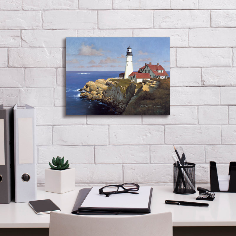 «Late Af après-midi» par Zhen-Huan Lu, art mural sur toile, H 12 po x l 16 po x P 0,75 po