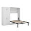 Lit escamotable avec casiers et armoires escamotables-1788612666