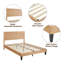 Lit plateforme en bois massif -887528430-887528431
