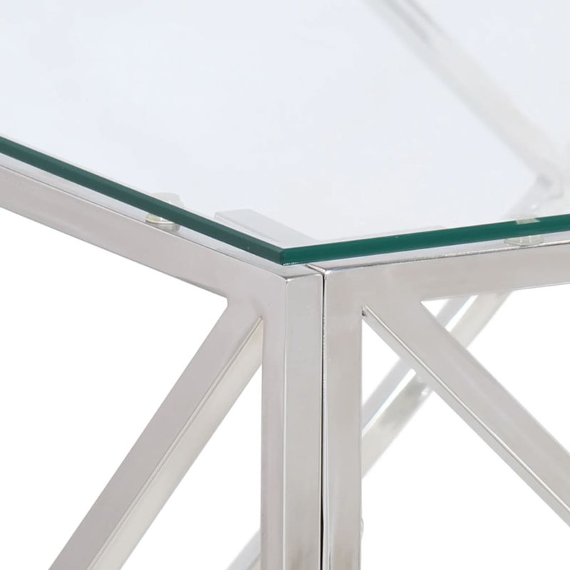 Luzica Frame Single Coffee Table, Gold