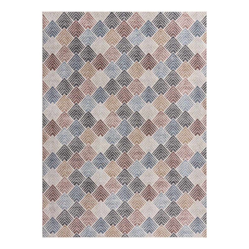 Tapis Everly Quinn Jera, Rectangle 7 pi 10 po x 10 pi