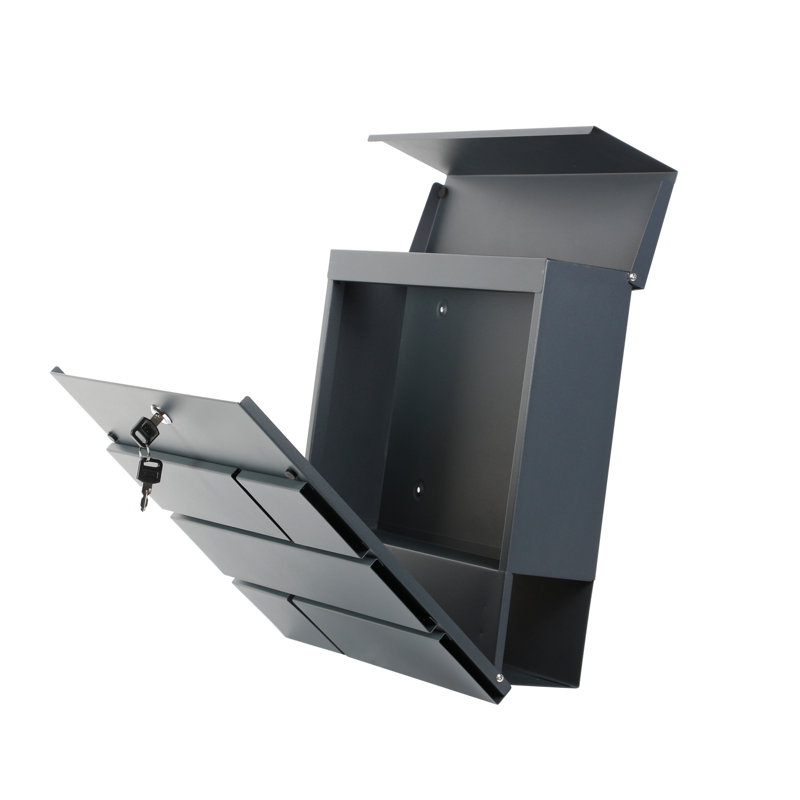 Sembrini Metal Wall Mounted Letter Box