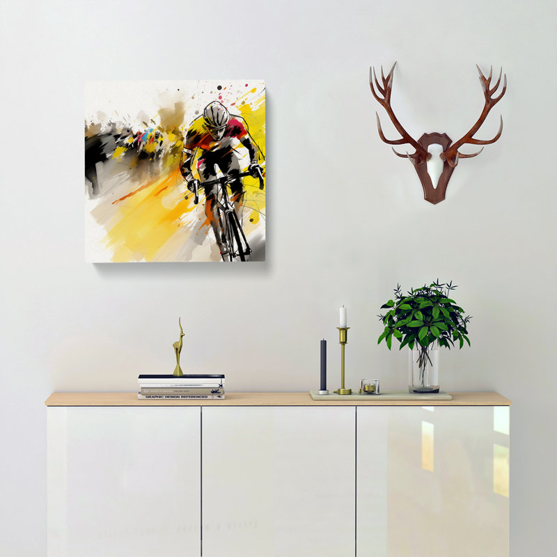 Modern Wall Art - Wrapped Canvas - Framed Print