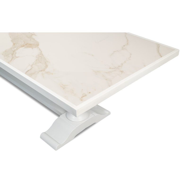 Dining Table, White, White