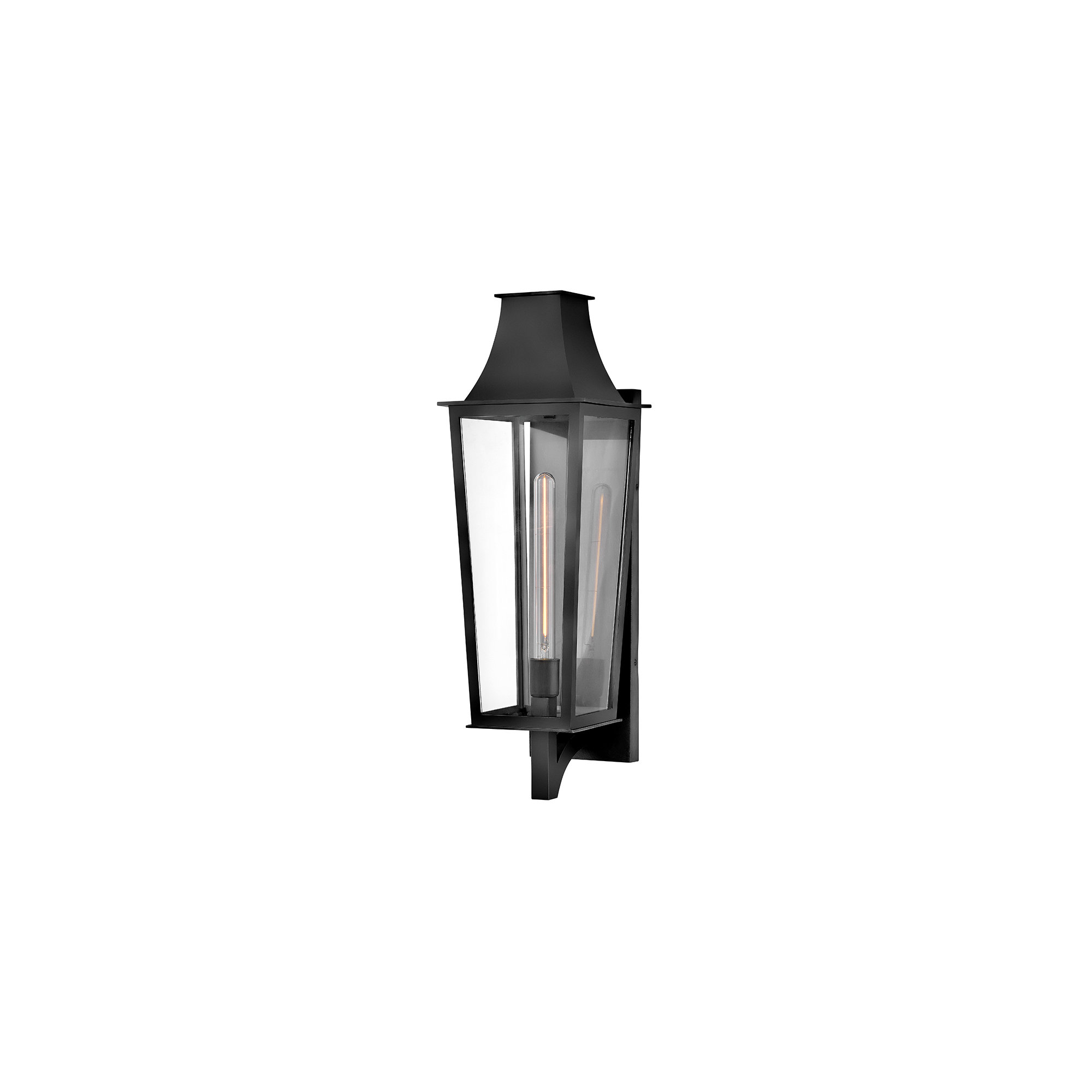 Hinkley Georgetown Wall Mount, 26.75" H x 8.5" W x 9.75" D, Black