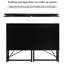 Solid Wood Iron Computer Desk