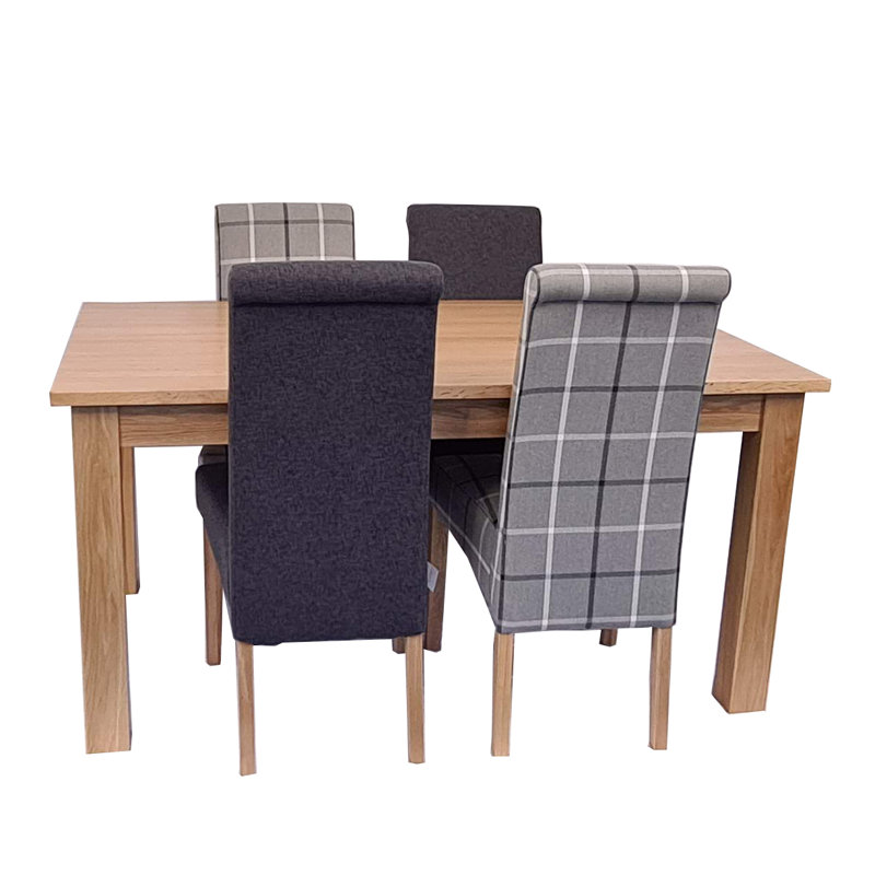 Tatianna Oak Solid Wood Dining Table