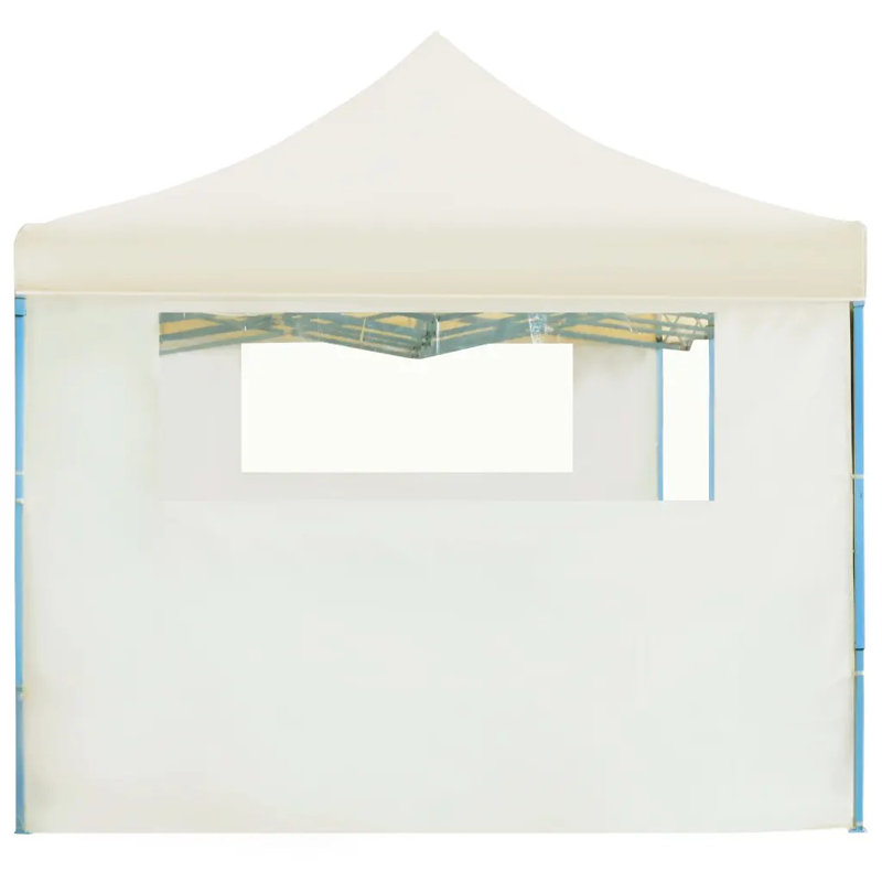 9m x 3m Steel Pop-Up Party Tent, Cream