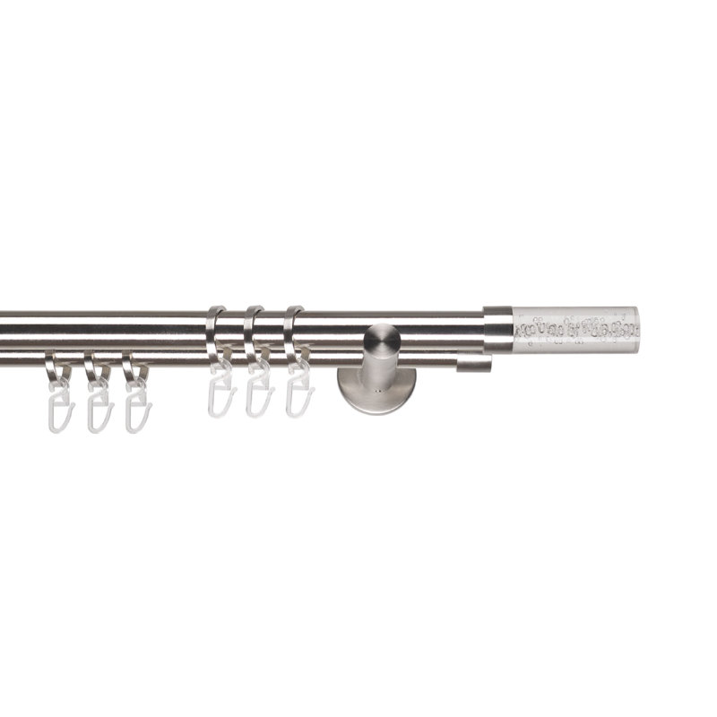 20cm Double Curtain Pole, 120cm
