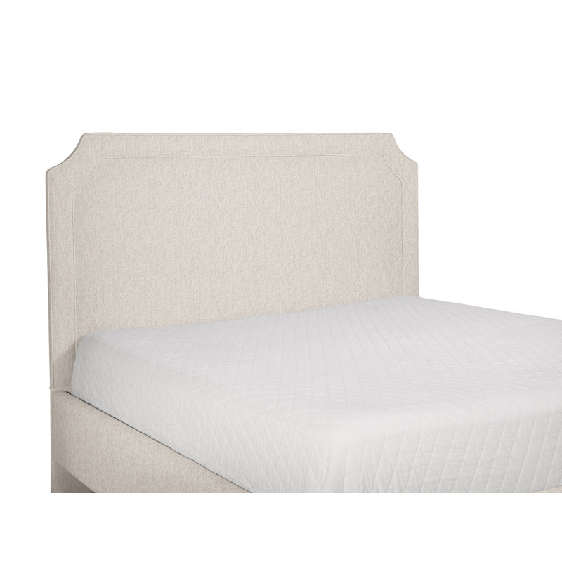 Chandler Upholstered Headboard, Snow Crypton Performance 0884-91, Queen