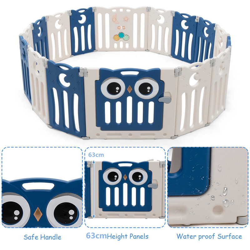Safety Gate, White/Blue