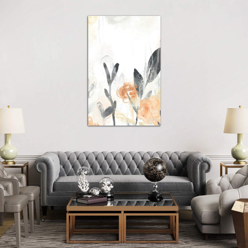 Garden Flow II by June Erica Vess - Wrapped Canvas Painting