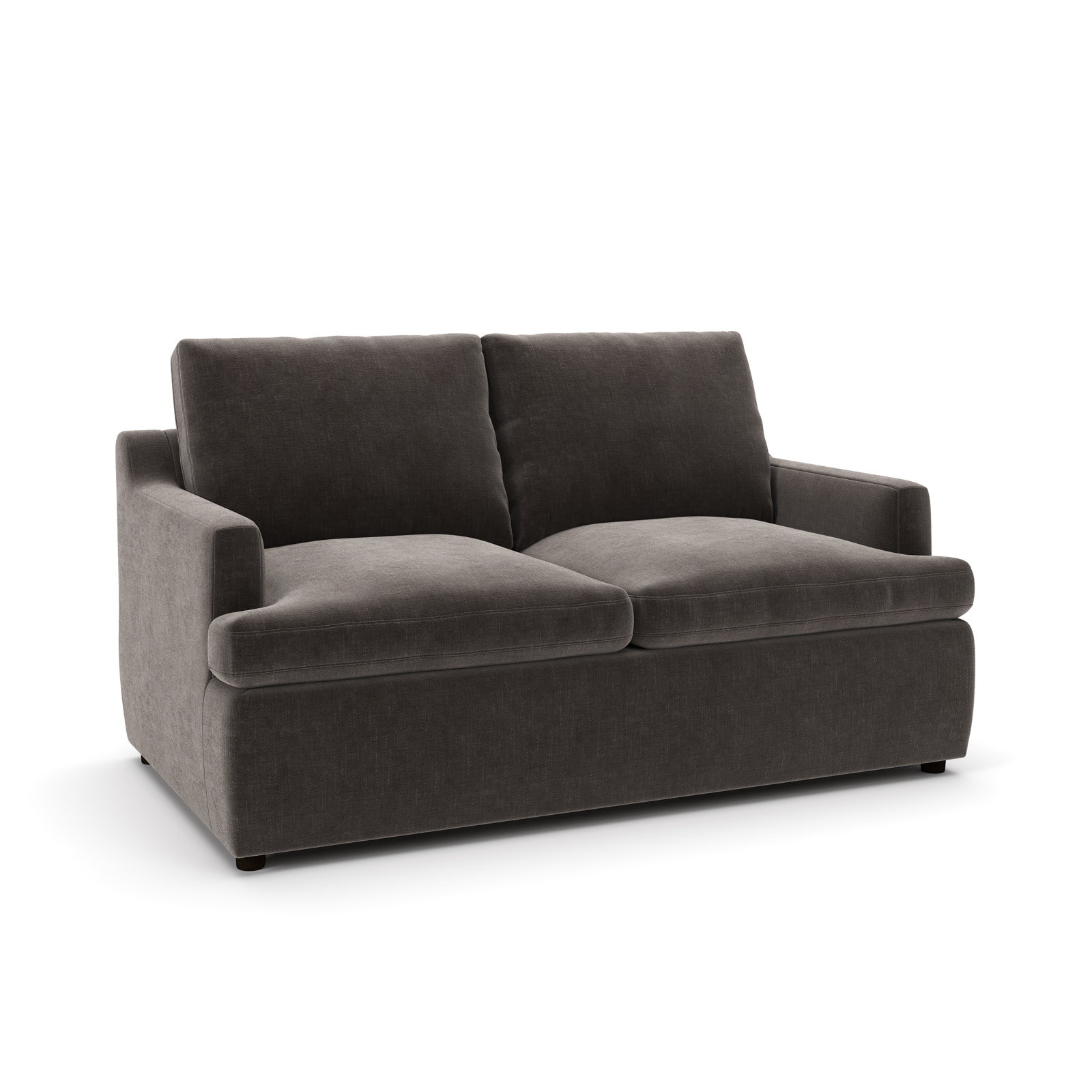 Essex 62.5'' Loveseat, Andrew Espresso Performance Chenille