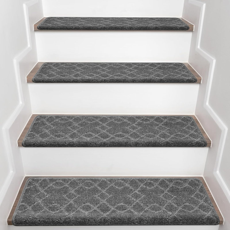 Tapis d'escalier antidérapant Bullnose (ensemble de 14), 14