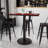 Carrus Rectangular Laminate Dining Table Top with Round Base-1464009578-1464009581